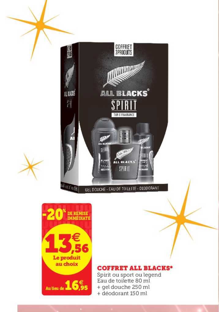 coffret all blacks