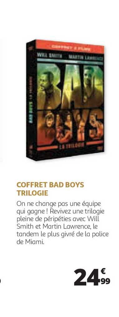 coffret bad boys trilogie