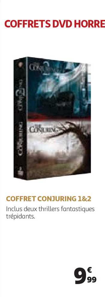coffret conjuring 1&2