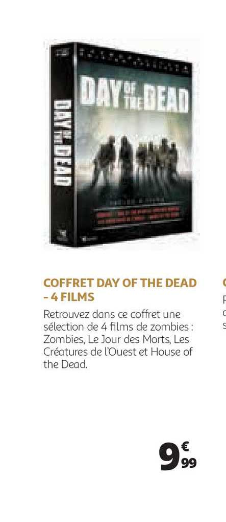 coffret day of the dead - 4 films