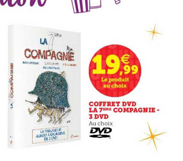 Coffret Dvd La 7ème Compagnie 3 Dvd