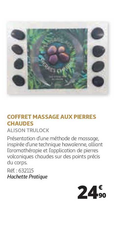 coffret massage aux pierres chaudes alison trulock