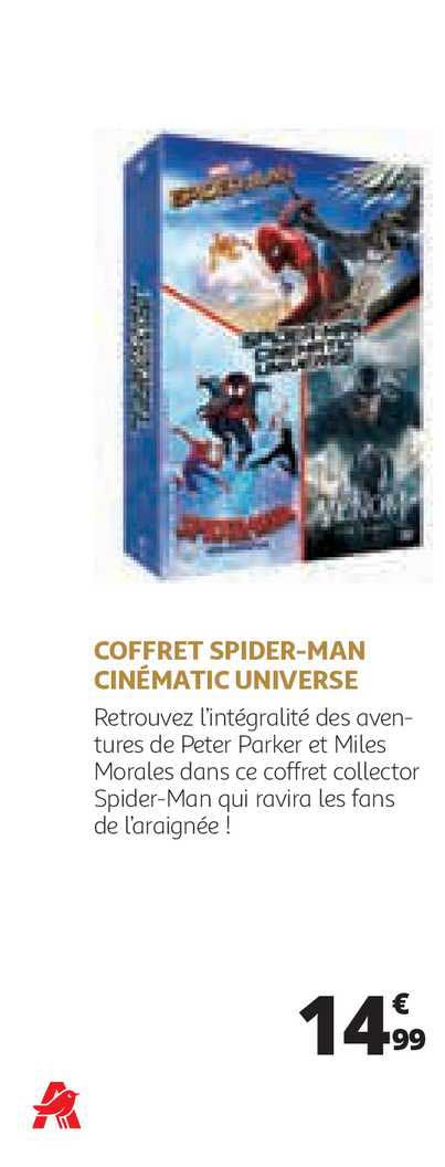 coffret spider man cinématic universe