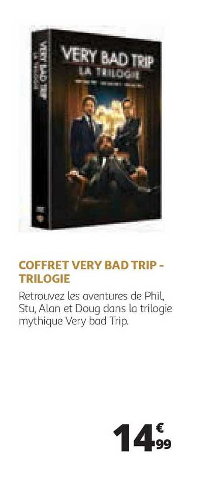 coffret very bad trip - trilogie