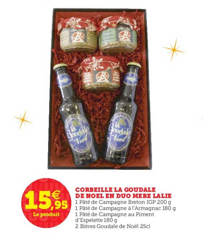 corbeille la goudale de noël duo mère lalie