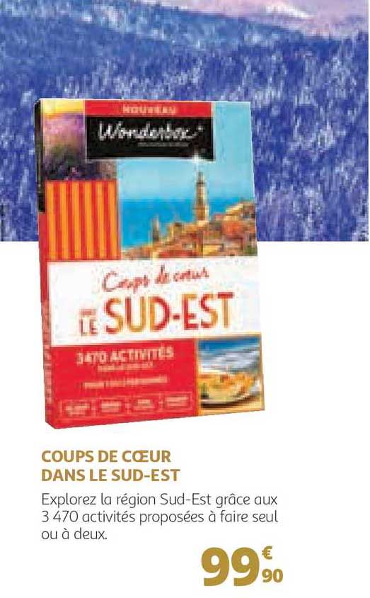 coups de cœur dans le sud-est