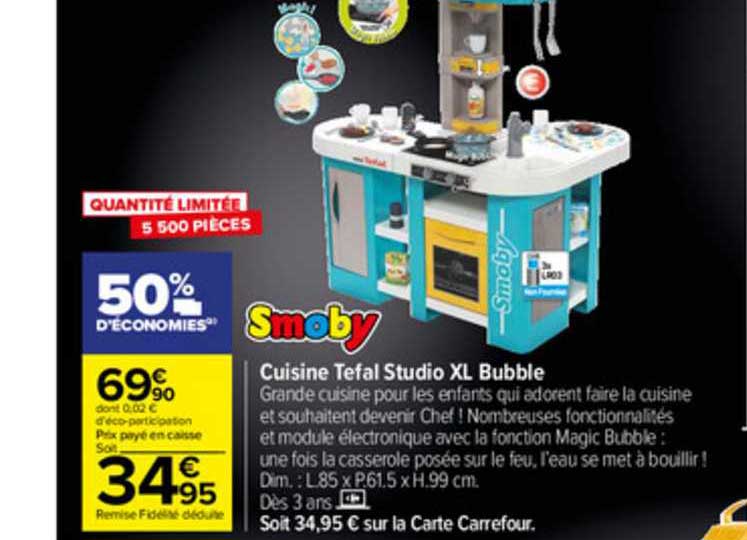 cuisine tefal studio xl bubble
