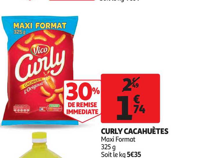 Curly Cacahuètes 30% De Remise Immédiate