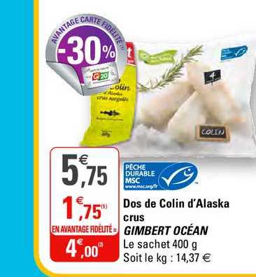 dos de colin d'alaska crus gimbert océan