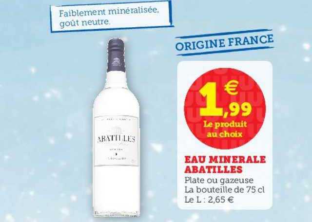 eau minérale abatilles