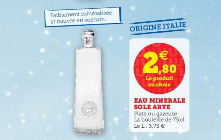 Eau Minérale Sole Arte
