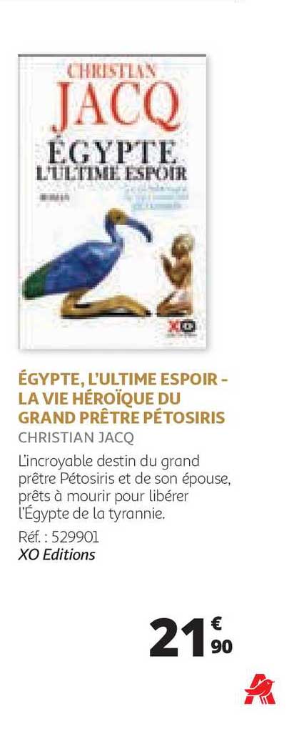 égypte, l'ultime espoir - la vie héroïque du grand prêtre pétosiris