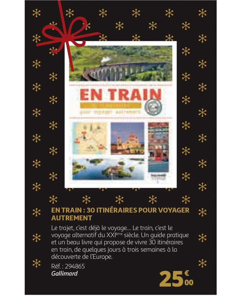 en train : itinéraires pour voyager autrement