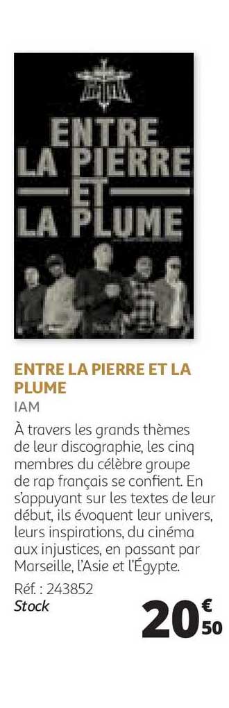 entre la pierre et la plume iam