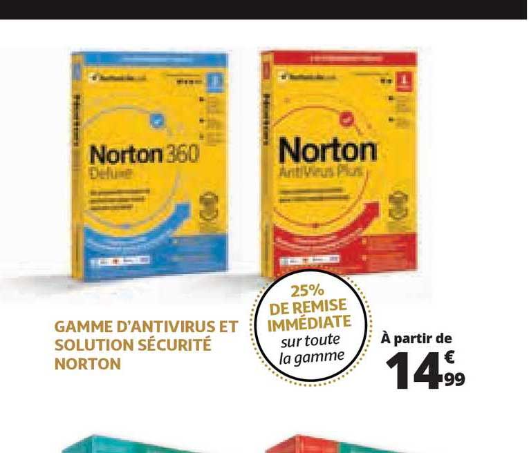 gamme d'antivirus et solution sécurité norton
