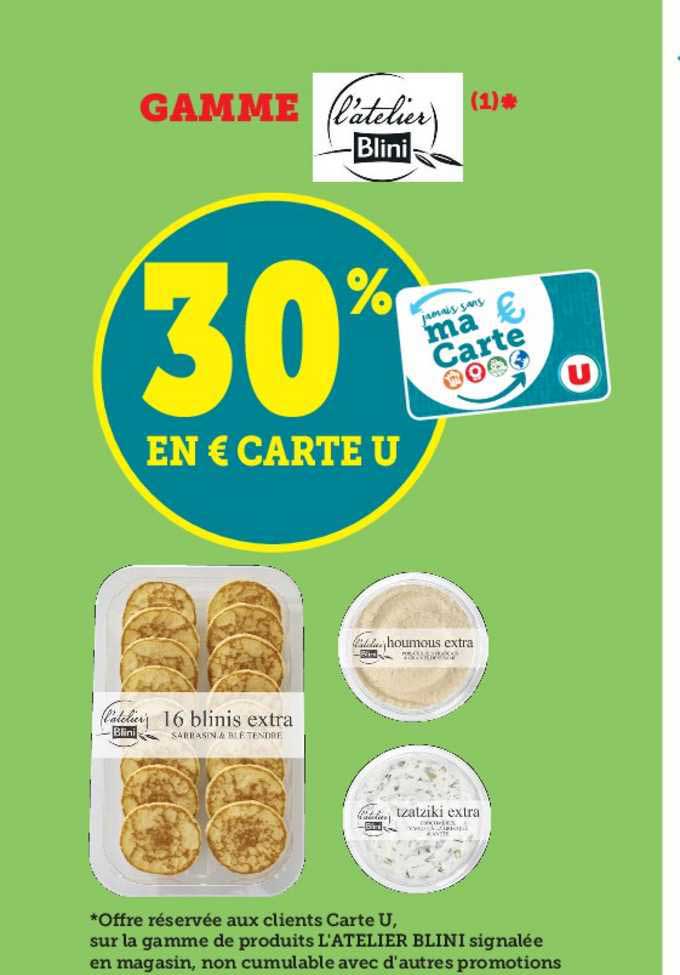 gamme l'atelier blini