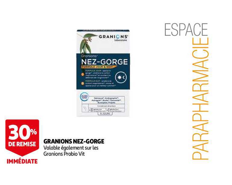granions nez - gorge