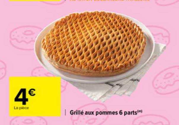 Grillé Aux Pommes 6 Parts
