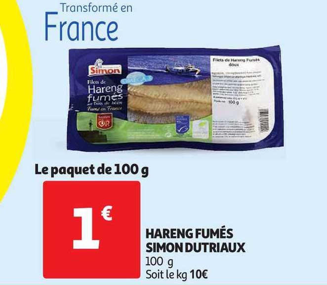 Hareng Fumés Simon Dutriaux