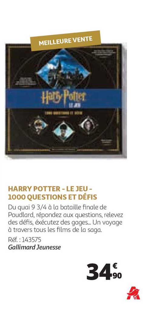 harry potter -le jeu -1000 questions et défis