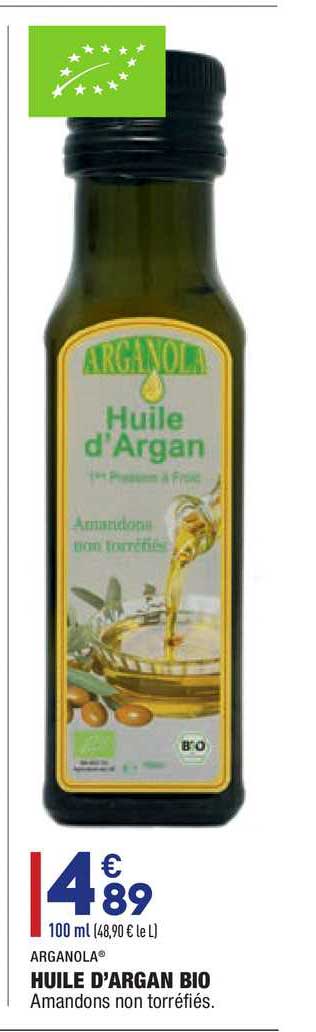 huile d'argan bio arganola