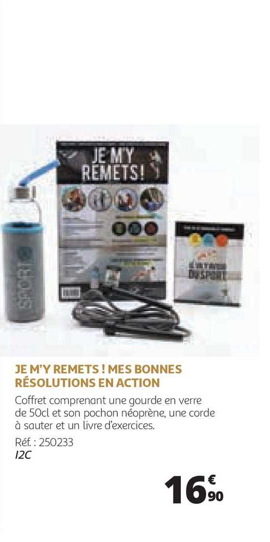 je m'y remets ! mes bonnes résolutions en action