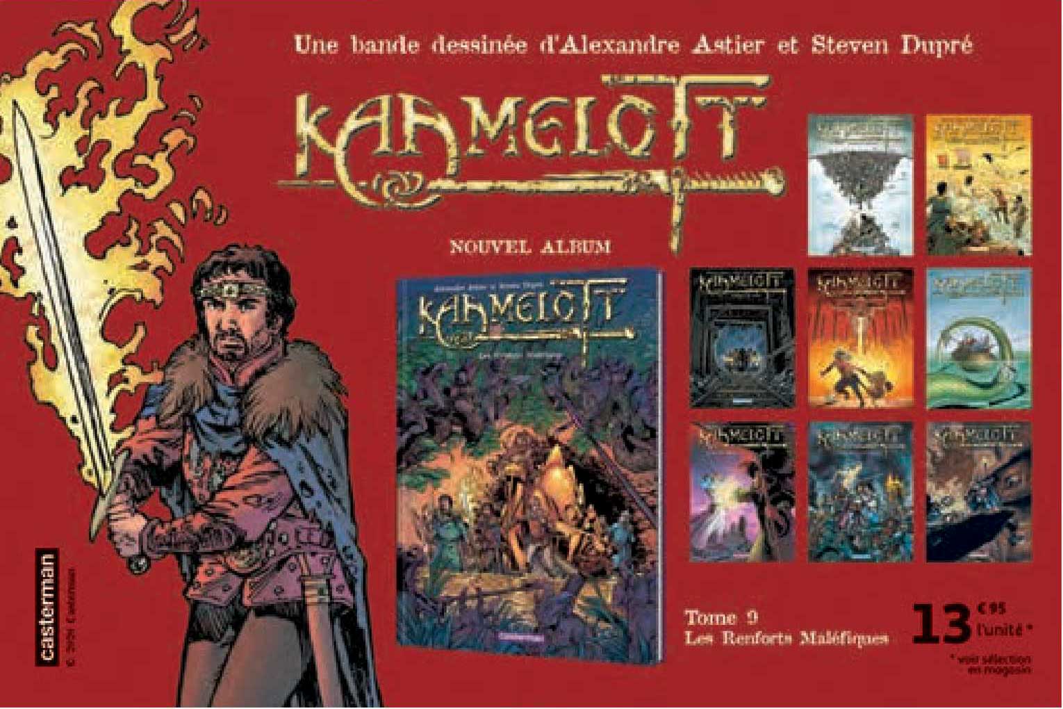 Karmelott - Tome 9 - Les Renforts Maléfiques