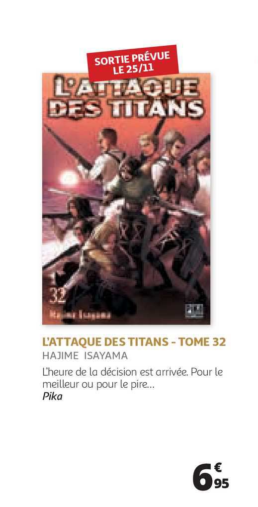 l'attaque des titans - tome 32