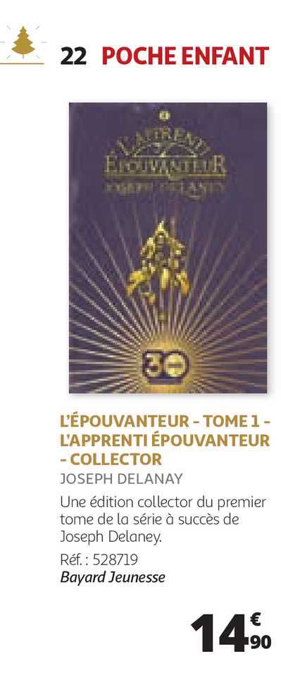 l'épouvanteur - tome 1- l'apprenti épouvanteur collector