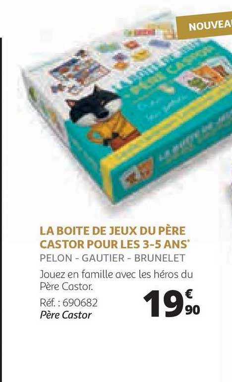 la boîte de jeux du père castor pour les 3-5 ans