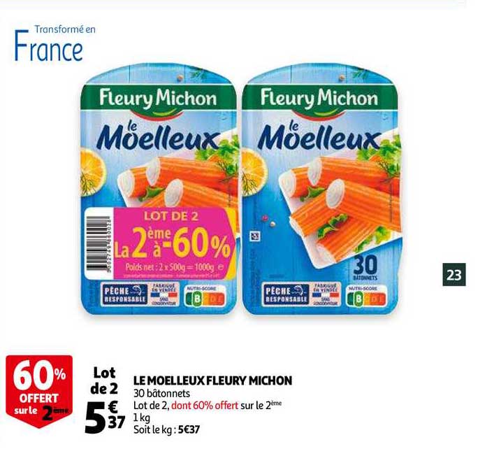 le moelleux fleury michon