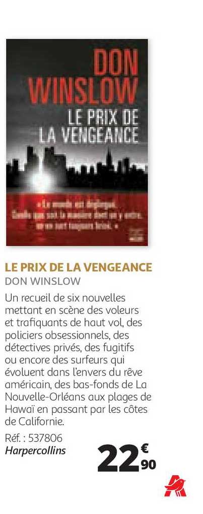 le prix de la vengeance