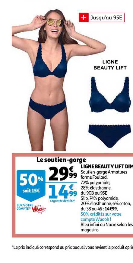 le soutien-gorge ligne beauty lift dim