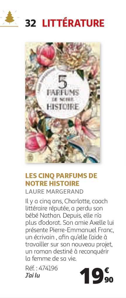 les cinq parfums de notre histoire