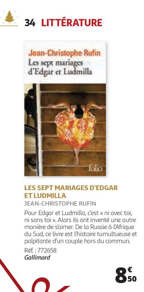 Les Sept Mariages D'edgar Et Ludmilla