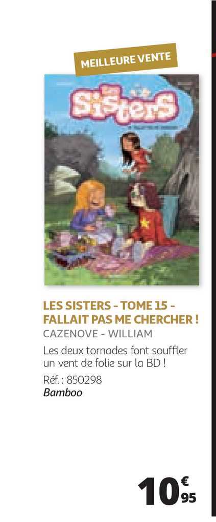 les sisters- tome 15- fallait pas me chercher!