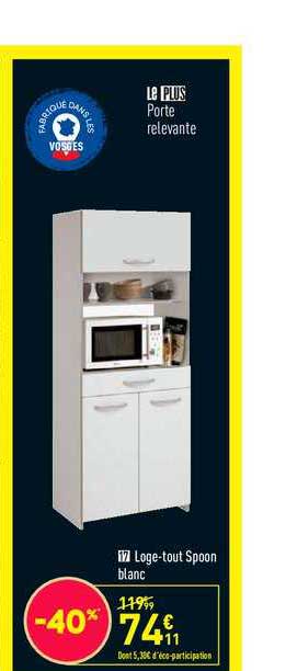 loge tout spoon blan