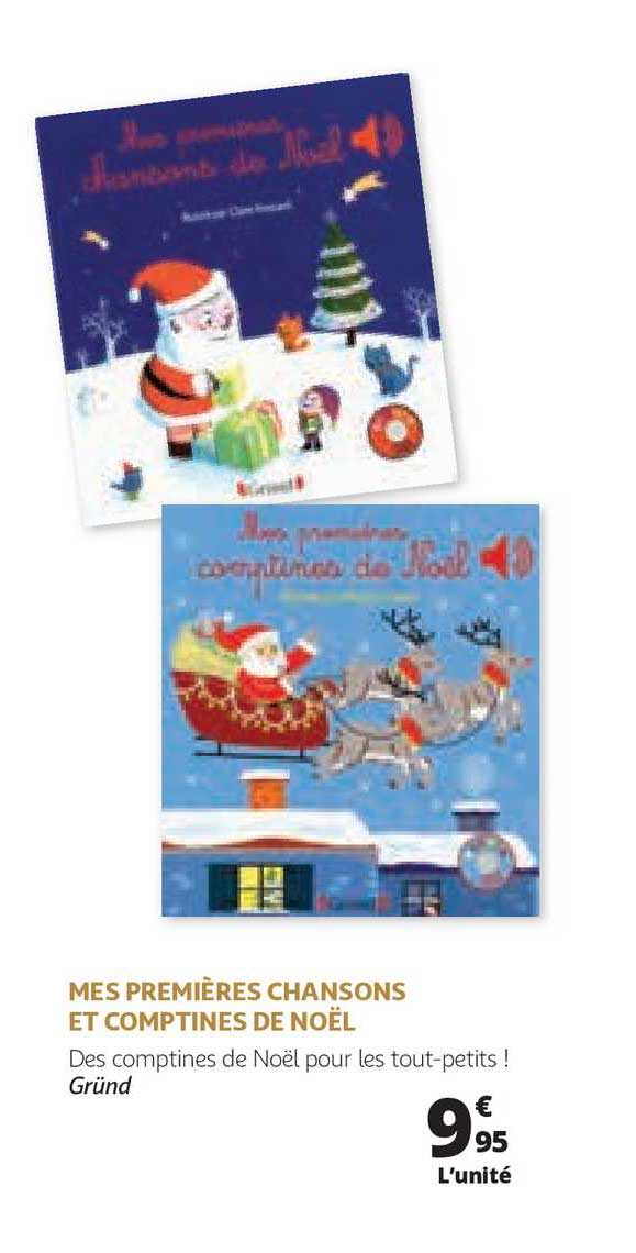 mes premières chansons et comptines de noël