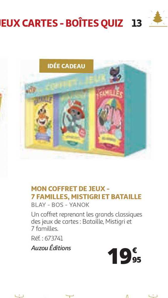 mon coffret de jeux 7 familles, mistigri et bataille