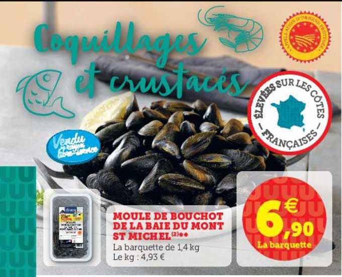 Moule De Bouchot De La Baie Du Mont St Michel