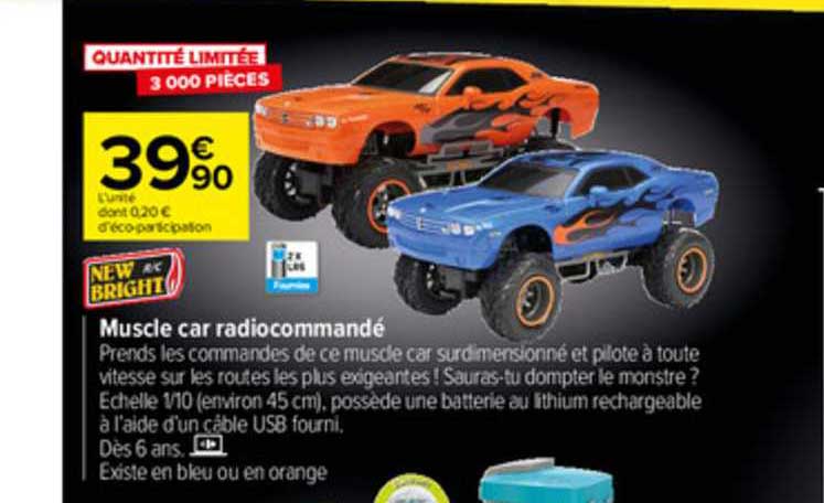 muscle car radiocommandé