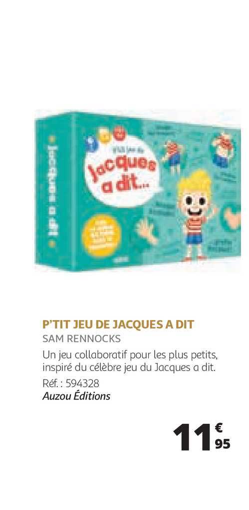 p'tit jeu de jacques a dit