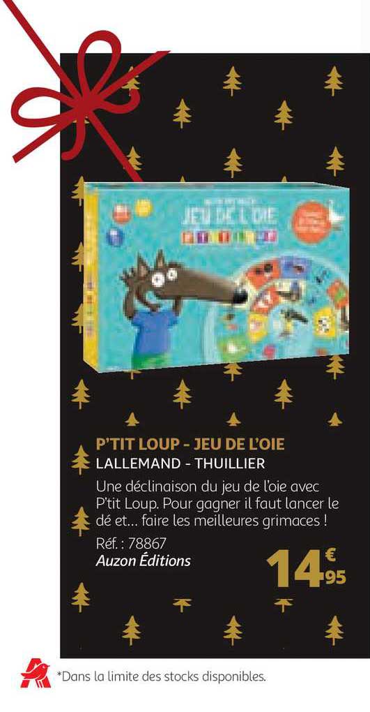 p'tit loup - jeu de l'oie - lallemand thuillier