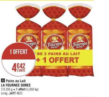 pains au lait la fournée dorée