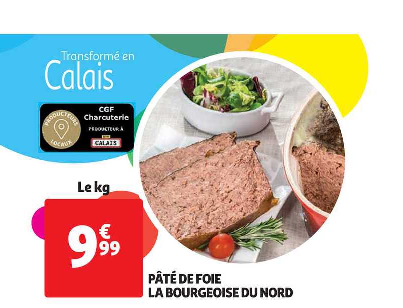 pâté de foie la bourgeoise du  nord