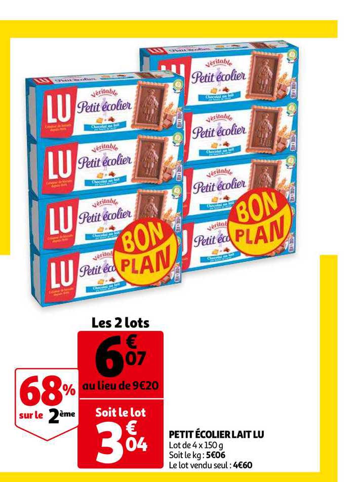 Petit écolier Lait Lu