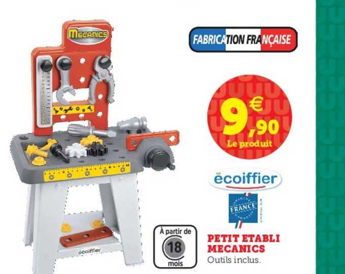 petit établi mecanics écoiffier