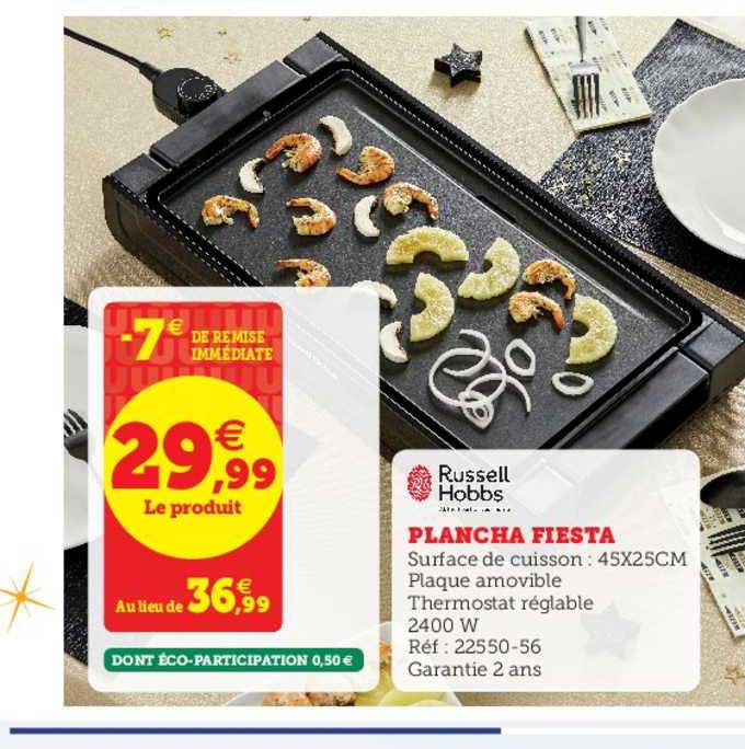 Plancha Fiesta Russell Hobbs