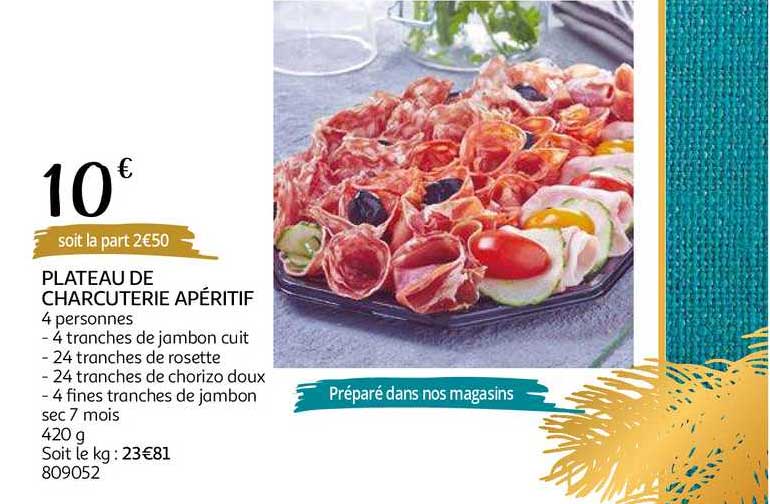 Plateau De Charcuterie Apéritif