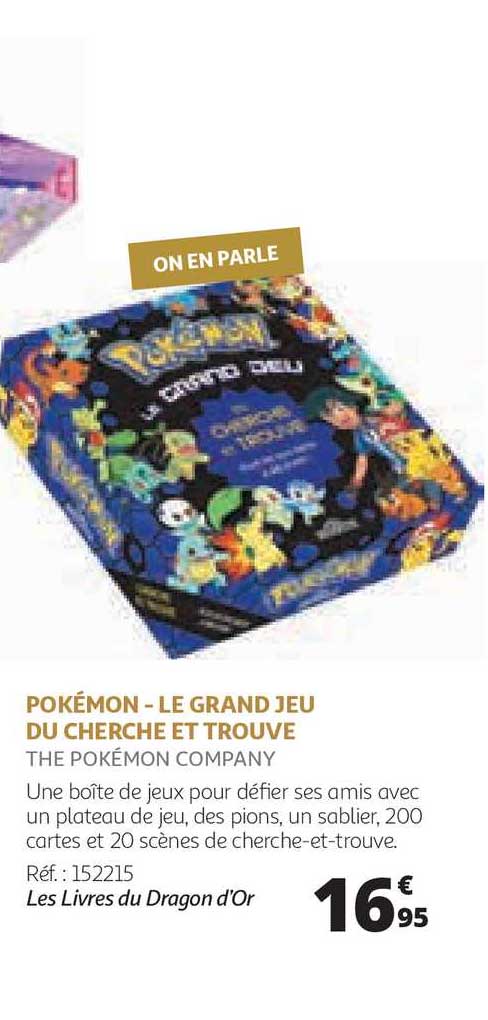 pokémon - le grand jeu du cherche et trouve